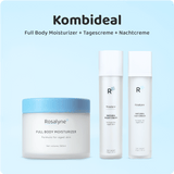 Daycream + Nightcream + Full body moisturizer